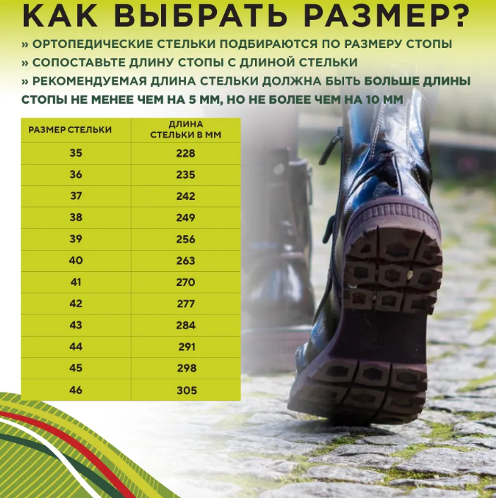 Стельки ортопедические PL.S2.1 ORTOMEDICA , жесткие / каркасные купить в OrtoMir24
